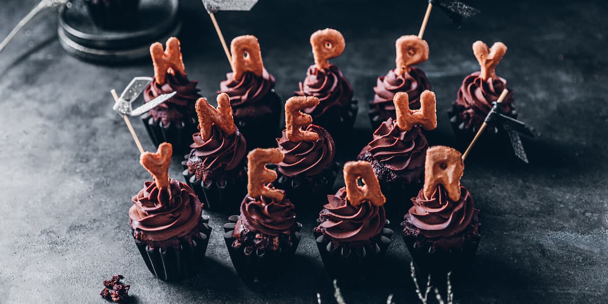 New year's cupcakes