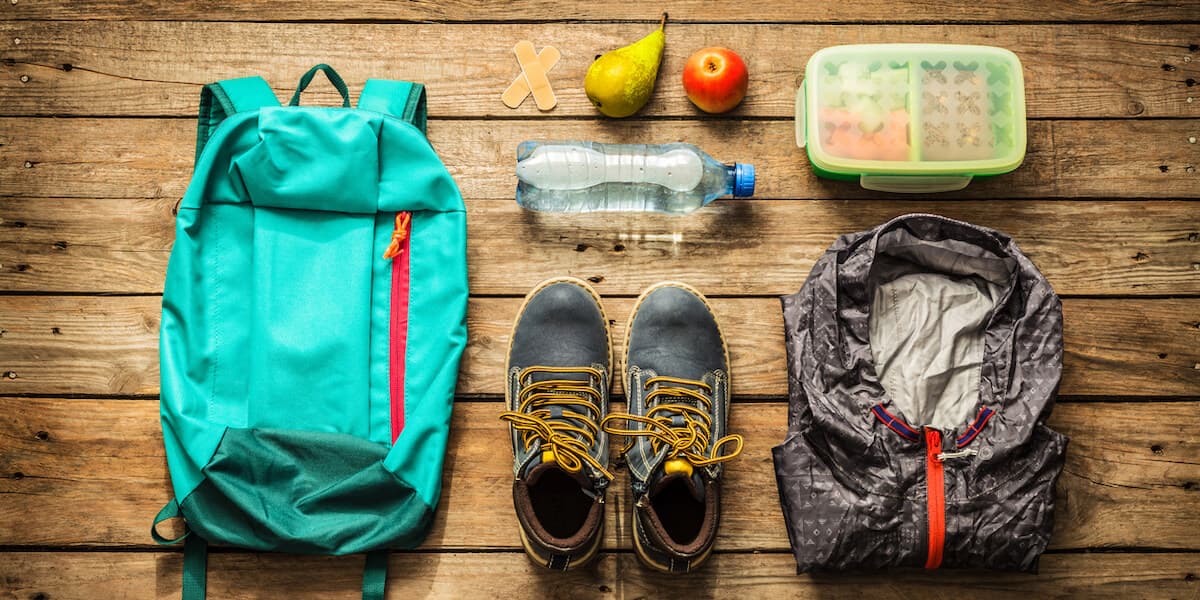 Lunch for hiking