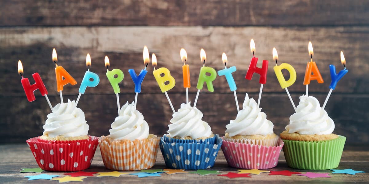birthday cupcakes